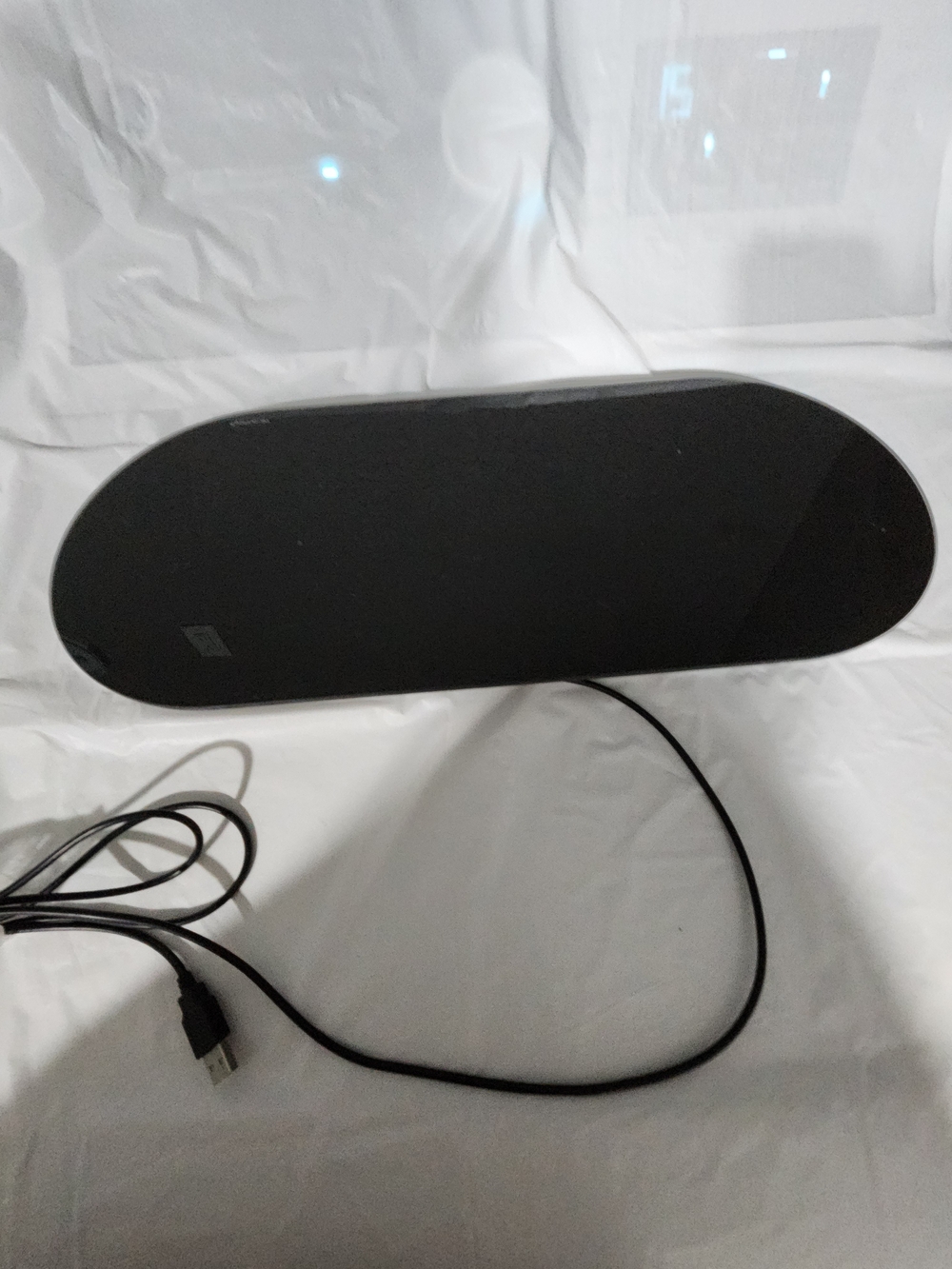 A Lighted Dry Eraser With Drawers With Usb Cord